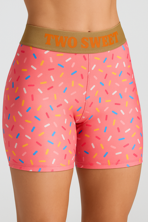 Two Sweet Active Shorts – Strawberry 🍓 or Chocolate 🍫